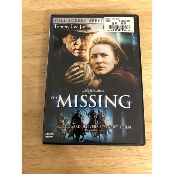 The Missing 2003 DVD Western Drama Tommy Lee Jones Cate Blanchett Pre-Owned - Picture 1 of 4